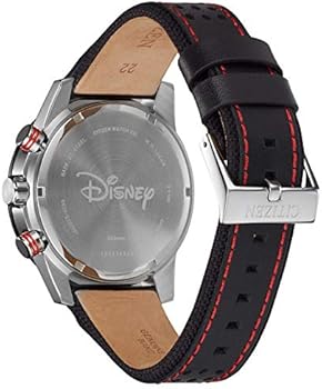 Citizen Relógio masculino Eco-Drive Disney, aço inoxidável com